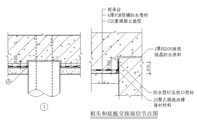 【干貨】逆作法施工如何做防水?(圖9) 【干貨】逆作法施工如何做防水?(圖9)