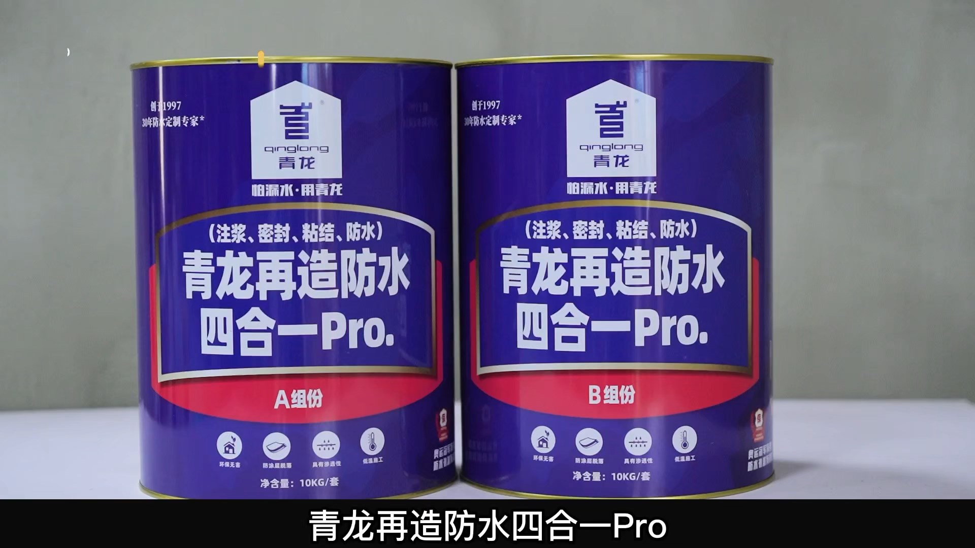 青龍再造防水四合一 Pro.(注漿、密封、粘結(jié) 、防水)