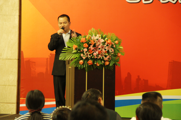 GRC部經(jīng)理莫崇才先生發(fā)言 三亞防水