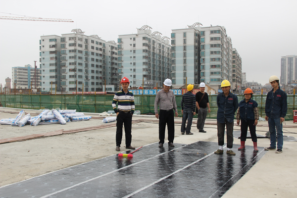 漁人碼頭大量采用青龍pcm反應粘 湛江防水