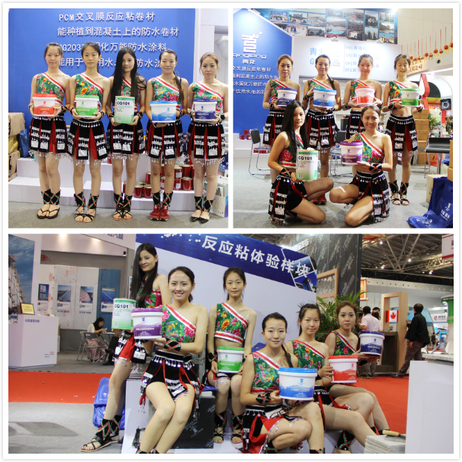 防水寶貝與青龍材料同臺競艷 防水材料